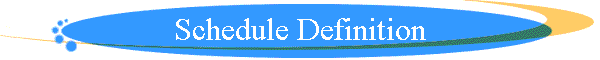 Schedule Definition